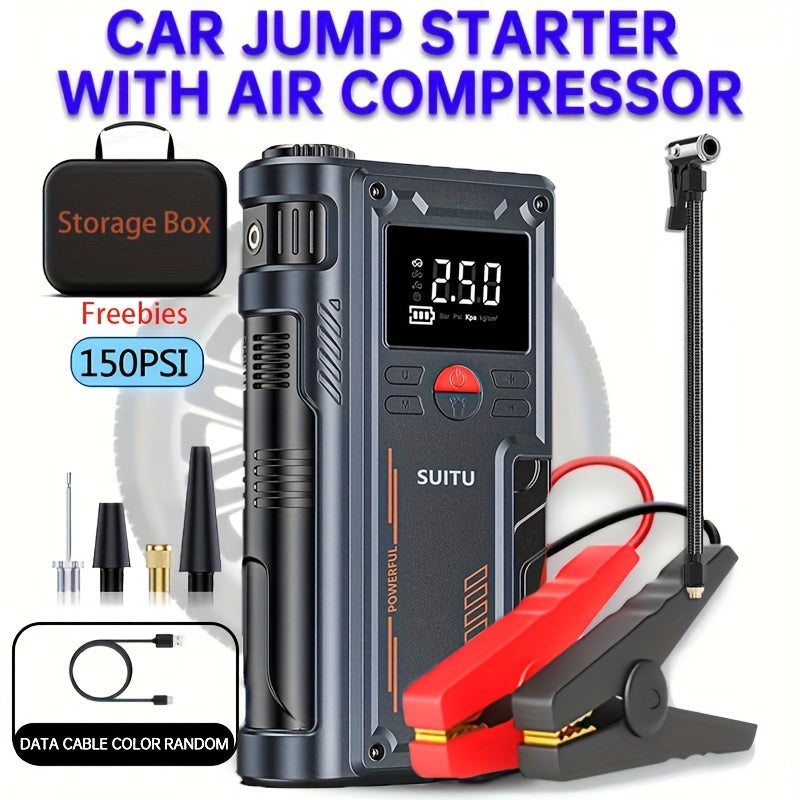 Portable Air Compressor & Jump Starter