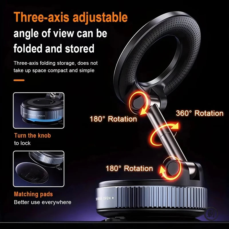 NordGear MagGrip 360™ – Magnetic Car Phone Holder