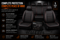 Premium Universal Leather Seat Covers – Luxury 5 Seat Interior Protection