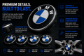 Floating BMW Wheel Center Caps – 4PCS (56mm / 68mm)