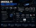 NordGear Smart Keyless Push Start System – Universal Remote Engine Start & Car Security Kit