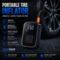 Portable Tire Inflator | 150 PSI Wireless Air Compressor | NordGear