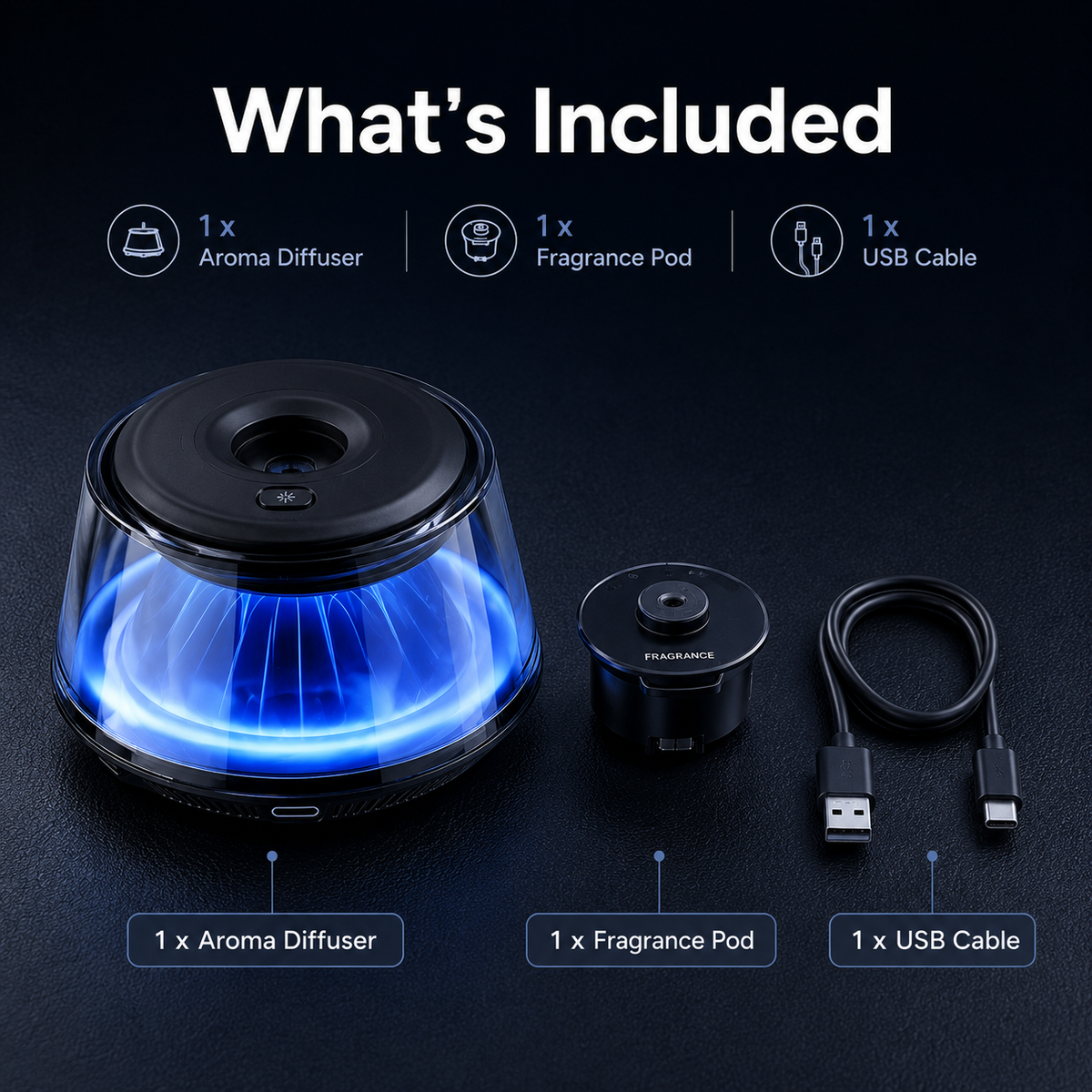 NordGear™ Car Aroma Diffuser – Long-Lasting Premium Car Fragrance