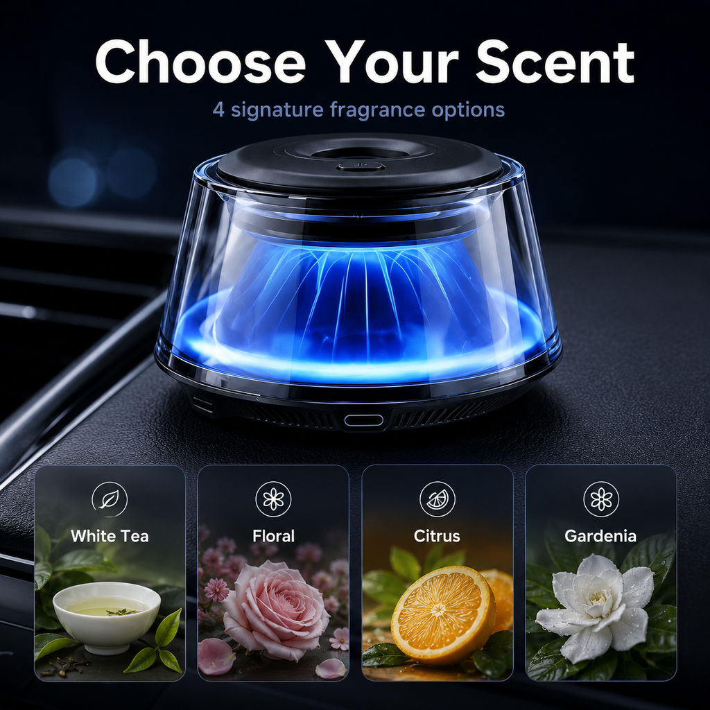 NordGear™ Car Aroma Diffuser – Long-Lasting Premium Car Fragrance